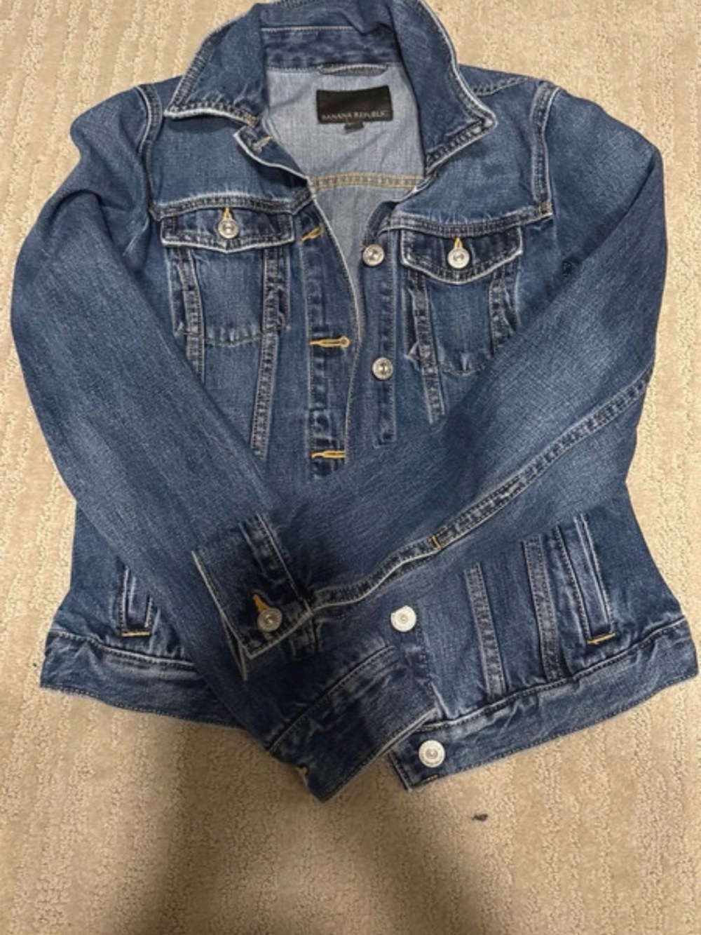 Banana Republic Women's Blue Denim Jacket